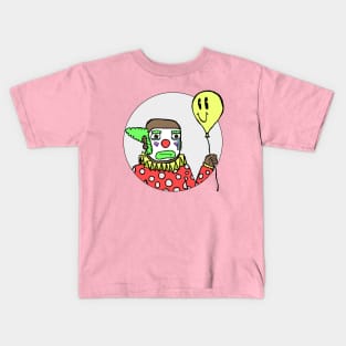 Wubbles the Assaultingly Depressed Clown Kids T-Shirt